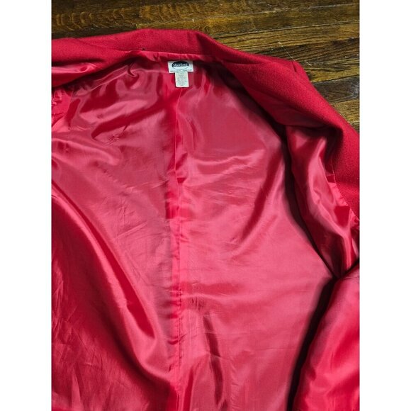 Vintage Classic Red Wool Blazer - Picture 13 of 16